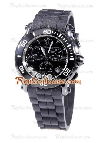 Chopard Happy Sport Cronógrafo Reloj Suizo de imitación