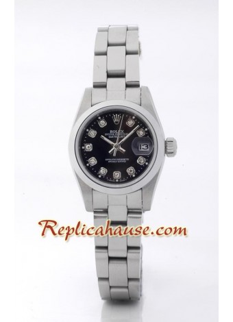 Rolex Réplica Suizo Datejust Reloj para Dama