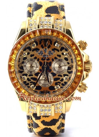 Rolex Réplica Daytona Leopard Edición Reloj