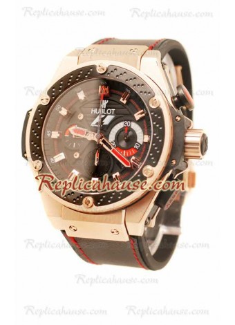 Hublot F1 King Power Cronógrafo Ceramic Suizo Reloj Réplica