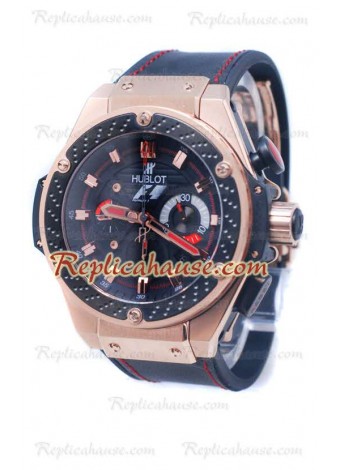 Hublot Big Bang F1 King Power Rose Gold Reloj Suizo 58MM