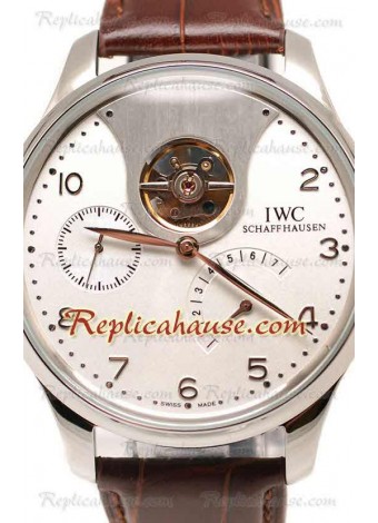 IWC Portuguese Tourbillon Mystere Reloj Réplica