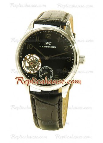 IWC Portuguese Tourbillon Reloj Suizo de imitación