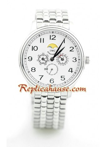 IWC Portuguese Perpetual Calyer Reloj Réplica