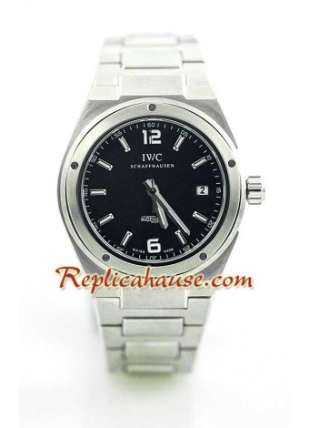 IWC Ingenieur Reloj Suizo de imitación - caja de acero inoxidable