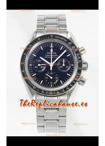 Reloj Omega Speedmaster Moonwatch con esfera negra de 42 mm, superclon
