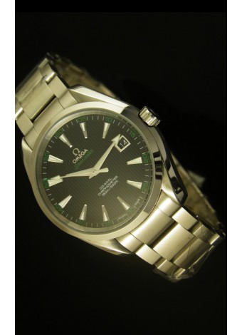 Omega Seamaster Aqua Terra Co-Axial Reloj Suizo Dial Negro