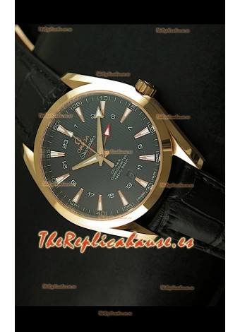 Omega Seamaster Aquaterra Calendario Anual GMT Réplica Suiza
