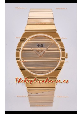 Reloj Piaget Polo 79 Superclon de 39 mm con caja y esfera de oro rosa