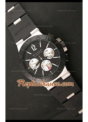 Bvlgari Scuba Reloj Japonés de Movimiento Automático