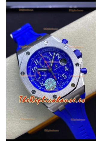 Audemars Piguet Royal Oak Offshore Chronograph "Indigo Blue" Reloj Acero 904 Espejo 1:1