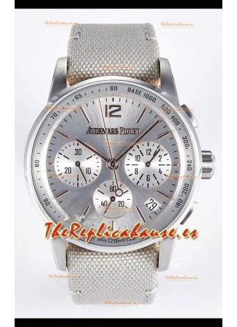 Audemars Piguet CODE 11.59 Chronograph Reloj Réplica Suizo en Dial Plateado Acero 904L