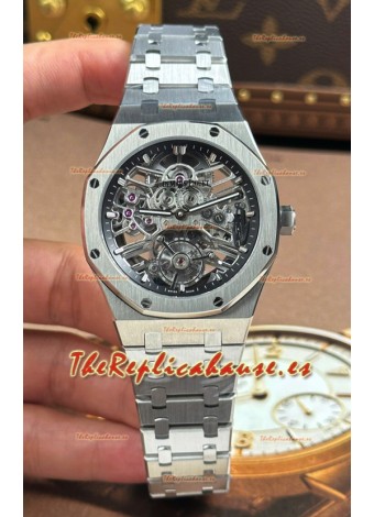 Reloj Audemars Piguet Royal Oak Super Clone Tourbillon 26735 de Acero Inoxidable