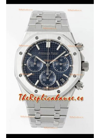 Audemars Piguet Super Clone Royal Oak Cronógrafo 26240 - Acero 904L en Dial  Azul 41MM
