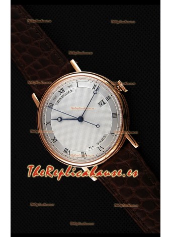 Breguet Classique 5177BR/15/9V6 Reloj en Oro Rosado con Marcadores de Hora en Numeros Romanos