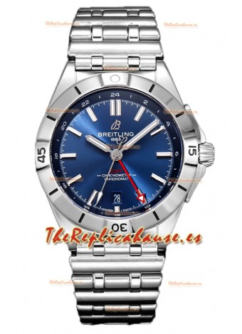 Breitling Chronomat Automatic GMT 40 Dial Azul Reloj Réplica Suiza Espejo 1:1