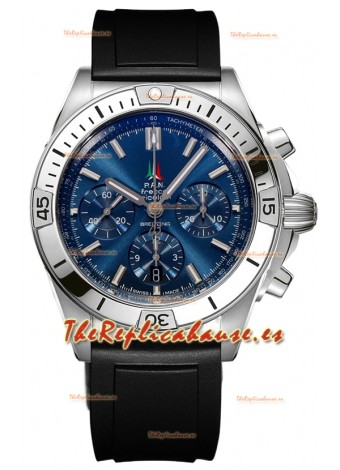Breitling Chronomat B01 42 Edición Suiza Caja Acero 904L Dial Azul Reloj Réplica Espejo 1:1