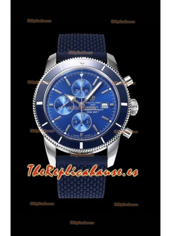 Breitling SuperOcean Heritage II 44MM Dial Azul Reloj Réplica Suizo