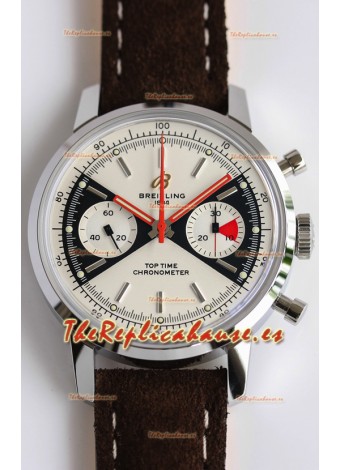 Breitling Top Time Edition Correa de Piel Reloj Réplica Suizo Espejo 1:1