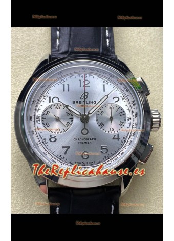 Breitling Premier B01 Chronograph 42 Edition Caja Acero Dial Acero - Reloj Réplica Espejo 1:1