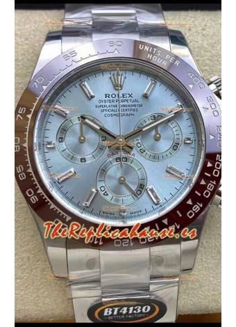 Rolex Cosmograph Daytona M116506-0002 Dial Azul ICE Movimiento Original Cal.4130 - Reloj de Acero 904L Ultimate