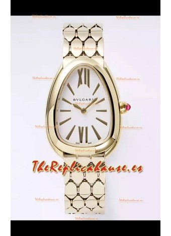 Bvlgari Serpenti Seduttori Edition Caja en Oro Amarillo Reloj Super Clone Watch