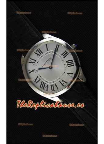 Cartier "Drive de Cartier" Mechanical Reloj Réplica de Cuarzo Suizo 40MM