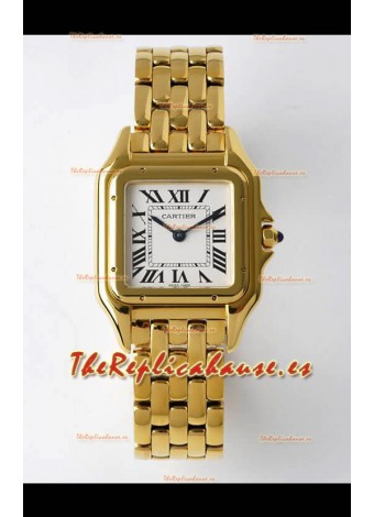 PANTHERE de Cartier Edition 27mm Reloj Suizo Espejo 1:1 Caja Oro Amarillo