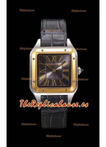 Cartier Santos Dumont 27MM Reloj Edición Super Clone en Caja Dos Tonos