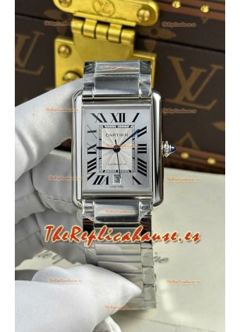 Reloj Cartier Tank Solo Suizo Automatico en Caja Acero - Caja 31MM 