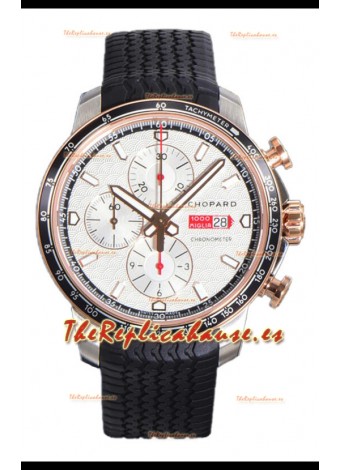 Chopard Mille Miglia GTA Cronógrafo Dos Tonos Réplica Espejo 1:1 - Dial Blanco 