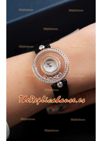 Reloj Chopard Happy Diamonds Super Clone Cuarzo