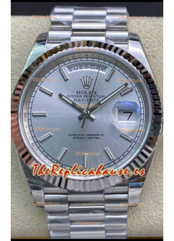 Rolex Day Date Presidential Acero 904L 40MM - Dial Acero Reloj Calidad a Espejo 1:1