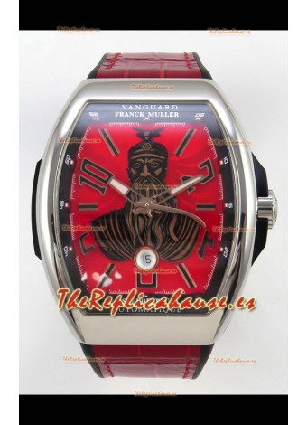 Franck Muller Vanguard Skenderbeu Reloj Réplica Suizo Acero Inoxidable
