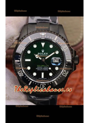 Rolex SeaDweller Deep-Sea Dial Verde en Calidad Espejo 1:1 - Caja en PVD