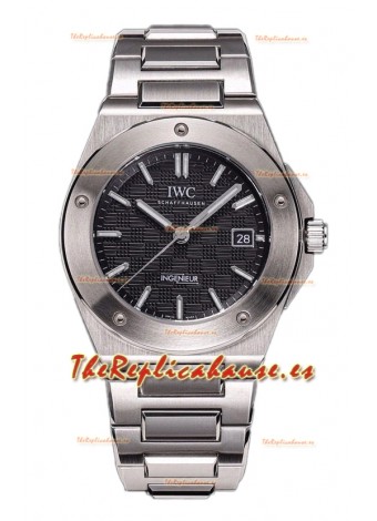 IWC Ingenieur IW328901 Dial Negro Reloj Réplica Suiza Espejo 1:140MM