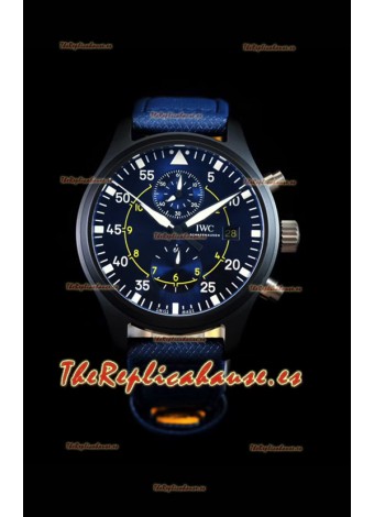 IWC Pilot's Chronograph IW389008 Blue Angels Edition Reloj Réplica a Espejo 1:1 