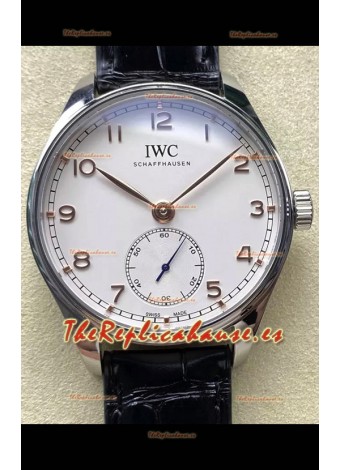IWC Portugieser Super Clone Automatic 41 IW358303 Dial Blanco en Caja de Acero
