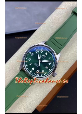 IWC Pilot MARK Series IW328205 Reloj Réplica Suizo a Espejo 1:1 Dial Verde