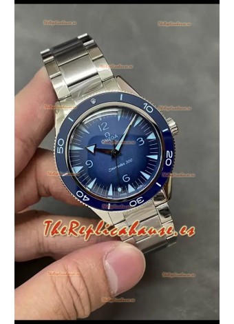 Omega Seamaster 300 "Azul Summer" Reloj Réplica Suizo a Espejo 1:1