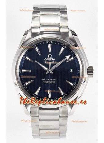 Omega Aqua Terra Super Clone 150M Dial Azul Caja Acero 904L 41MM Watch 