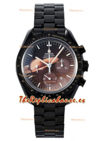 Omega Speedmaster Negro Venom Moon Dial Chronograph 42MM Reloj Réplica Espejo 1:1