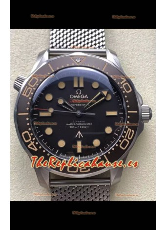 Omega Super Clone Seamaster 300M No Time To Die Edition Caja Titanio Reloj Réplica