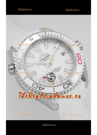 Omega Seamaster Planet Ocean Swiss Watch 39MM - Réplica Espejo 1:1 correa de Goma
