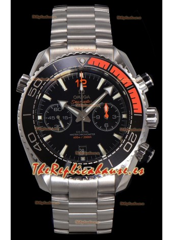 Omega Super Clone Planet Ocean 600M Cronógrafo Acero 904L Reloj Réplica