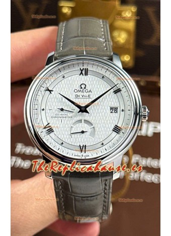 Omega De Ville Prestige Super Clone Power Reserve Reloj Réplica Acero 904L