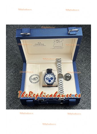 Omega Speedmaster Super Clone Edición 50 Aniversario Snoopy (Conjunto completo con Caja de Snoppy)