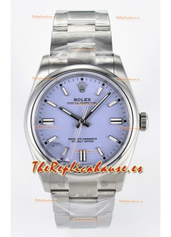 Rolex Oyster Perpetual Super Clone REF#126000 36MM Dial Morado Réplica Suiza