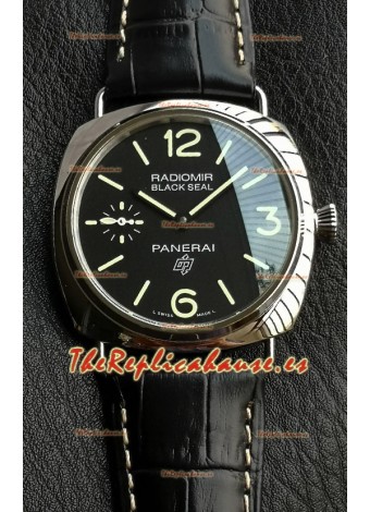 Panerai Super Clone Radiomir Black Seal PAM380 Reloj Réplica Suizo- 45MM Dial Negro 