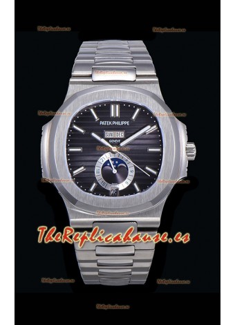 Patek Philippe Nautilus 5726A Dial Negro Reloj Réplica 1:1 Versión 2022 Actualizada